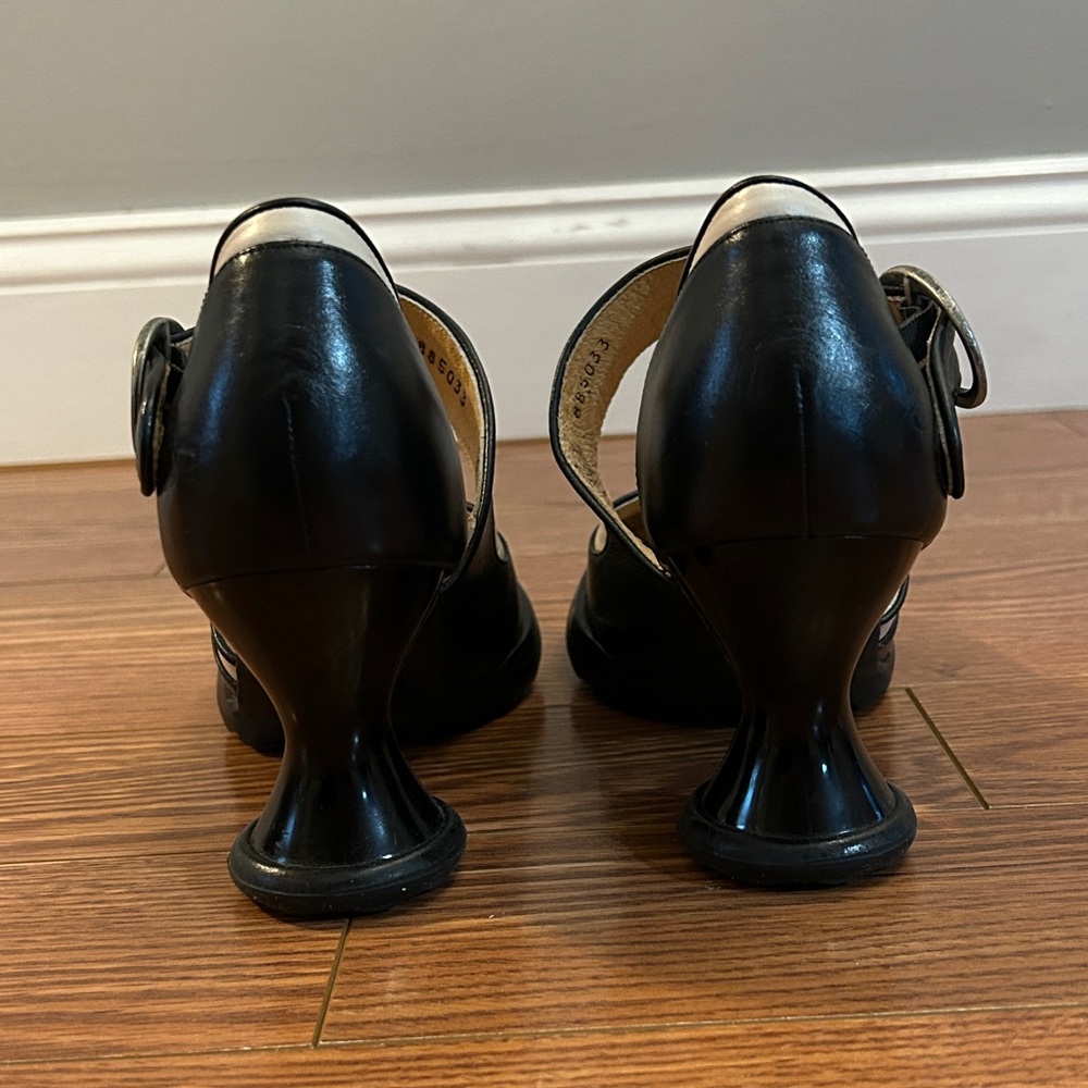 Like New Fluevog Black and White Heels - Picture 9 of 16